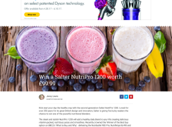 Win 1 of 5 Salter NutriPro 1200 worth £99.99