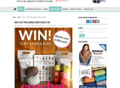 Win 1 of 5 Toft Yarn + Kit worth £100+