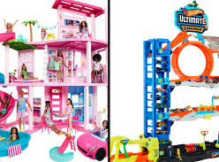 Win 1 of 5 Ultimate Playset Bundles with Hot Wheels & Barbie