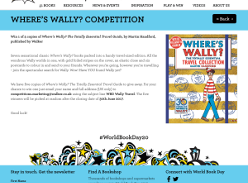 Win 1 of 5 Where’s Wally? The Totally Essential Travel Guide by Martin Handford