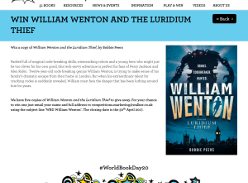 Win 1 of 5 William Wenton and the Luridium Thief by Bobbie Peers