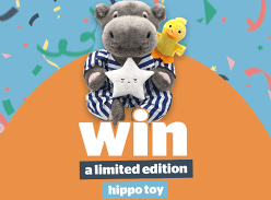 Win 1 of 500 Limited Edition Hippo Toy