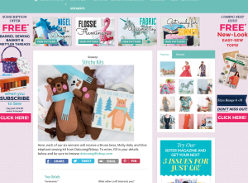 Win 1 of 6 Bruno bear, Molly dolly and Elvis elephant sewing kit from Dotcomgiftshop