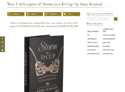 Win 1 of 6 copies of Storm in a D-Cup by June Kenton