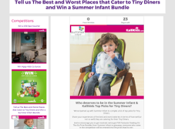 Win 1 of 6 Summer Infant Bundles worth £50 each