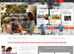 Win 1 of 6 The Natural Baby book