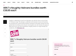 Win 1 of 7 Noughty Haircare bundles