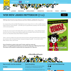 Win 1 of Dog’s Best Friend, by James Patterson and Chris Tebbetts