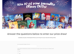 Win 10 Disney DVDs
