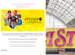 Win 10 pairs of tickets to Stylist Live