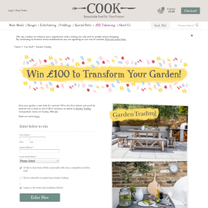 Win £100 Garden Trading Vouchers
