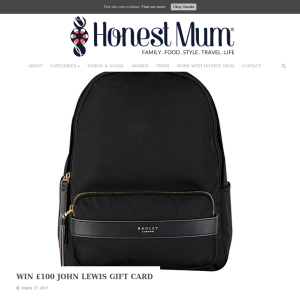 Win £100 John Lewis gift card