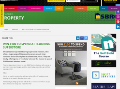 Win £100 to Spend at Flooring Superstore, Swindon