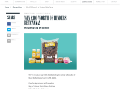 Win £100 worth of Hinders Beta'Nana