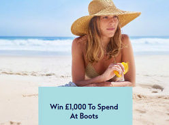 Win a £1,000 Boots E-Voucher