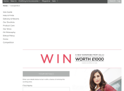 Win £1000 Celuu Clothing Voucher