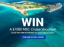 Win a £1000 Cruise Voucher