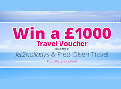 Win £1000 Jet2holidays and Fred Olsen Travel Voucher