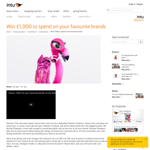 Win £1000 to Spend On Your Favourite Brands