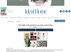 Win £1000 worth of prints for your home at Ink & Drop