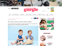 Win £150 to spend on baby clothes at M&Co