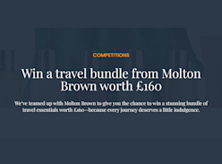 Win a £160 Molton Brown Travel Bundle