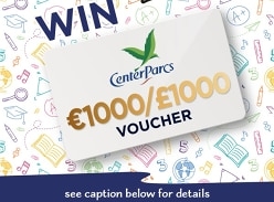 Win a £1K Voucher for Center Parcs