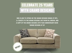 Win £2,000 to spend on the Grand Designs Range at DFS