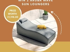 Win 2 Aruba Wave Sun Loungers.
