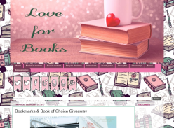 Win 2 Bookmarks + Book of Choice worth $10