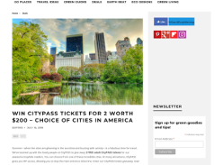 Win 2 CityPASS Tickets for 2