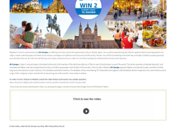 Win 2 Economy Flights to Madrid