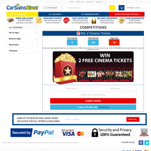 Win 2 free cinema tickets