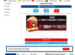 Win 2 free cinema tickets
