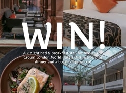 Win a 2 Night Bed and Breakfast Stay for 2 at the Crown London
