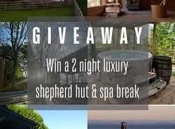 Win a 2 Night Luxury Shepherd Hut Stay