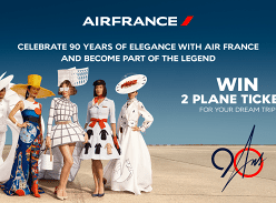 Win 2 Round-Trip Air France Tickets for 2 People