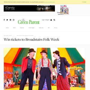 Win 2 Tickets To Broadstairs Folk Week