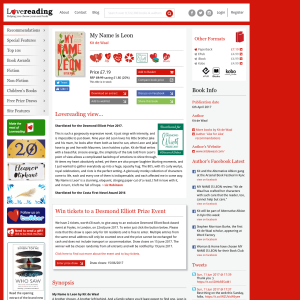 Win 2 Tickets to Desmond Elliott Book Award event at Foyles, London
