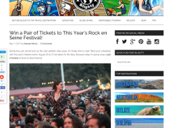 Win 2 Weekend Tickets to Rock en Seine Festival + Camping