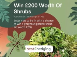 Win £200 Gorgeous Garden Shrubs