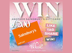 Win a £200 Sainsburys Gift Card