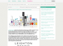 Win £219 worth of Leighton Denny Expert Nails Products