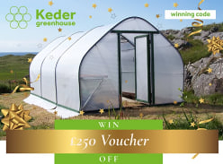 Win a £250 Discount Voucher for a Keder Greenhouse
