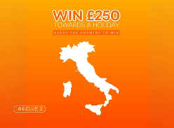 Win £250 of Easyjet Holidays Credit