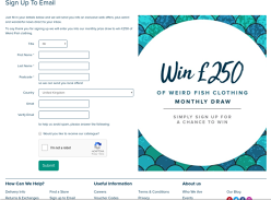 Win £250 of Weird Fish clothing