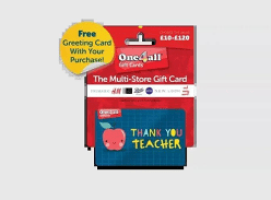 Win 1 of 2 £250 One4all Gift Cards for your Child's Teacher