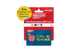 Win a £250 One4all Giftcard for your Child's Teacher