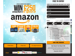 Win £250 to spend at Amazon