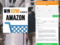 Win £250 to spend at Amazon